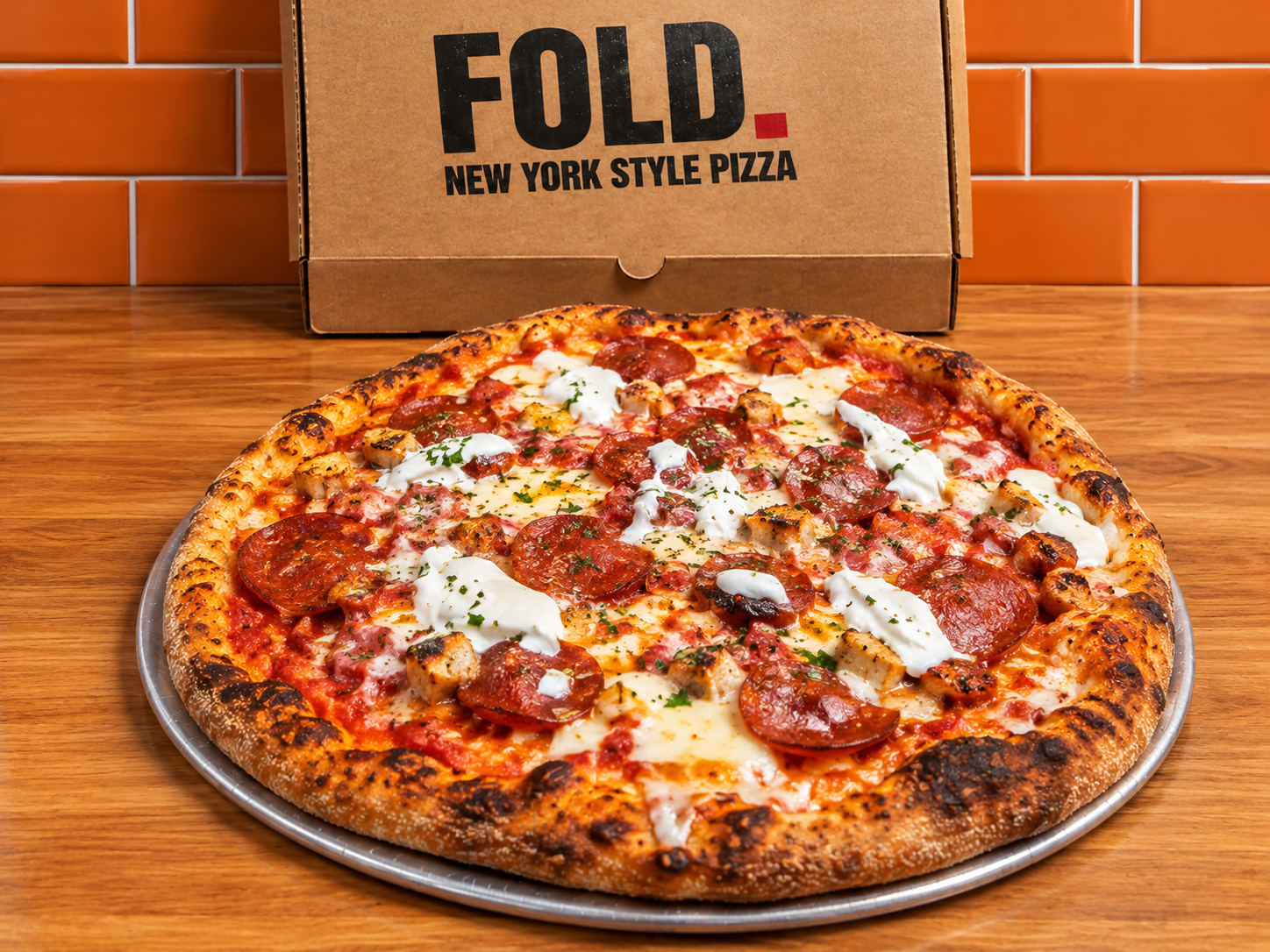 Fold all in classic (scotch bonnet honey)